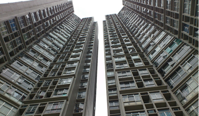 the building got sliced into half tian zhan sha